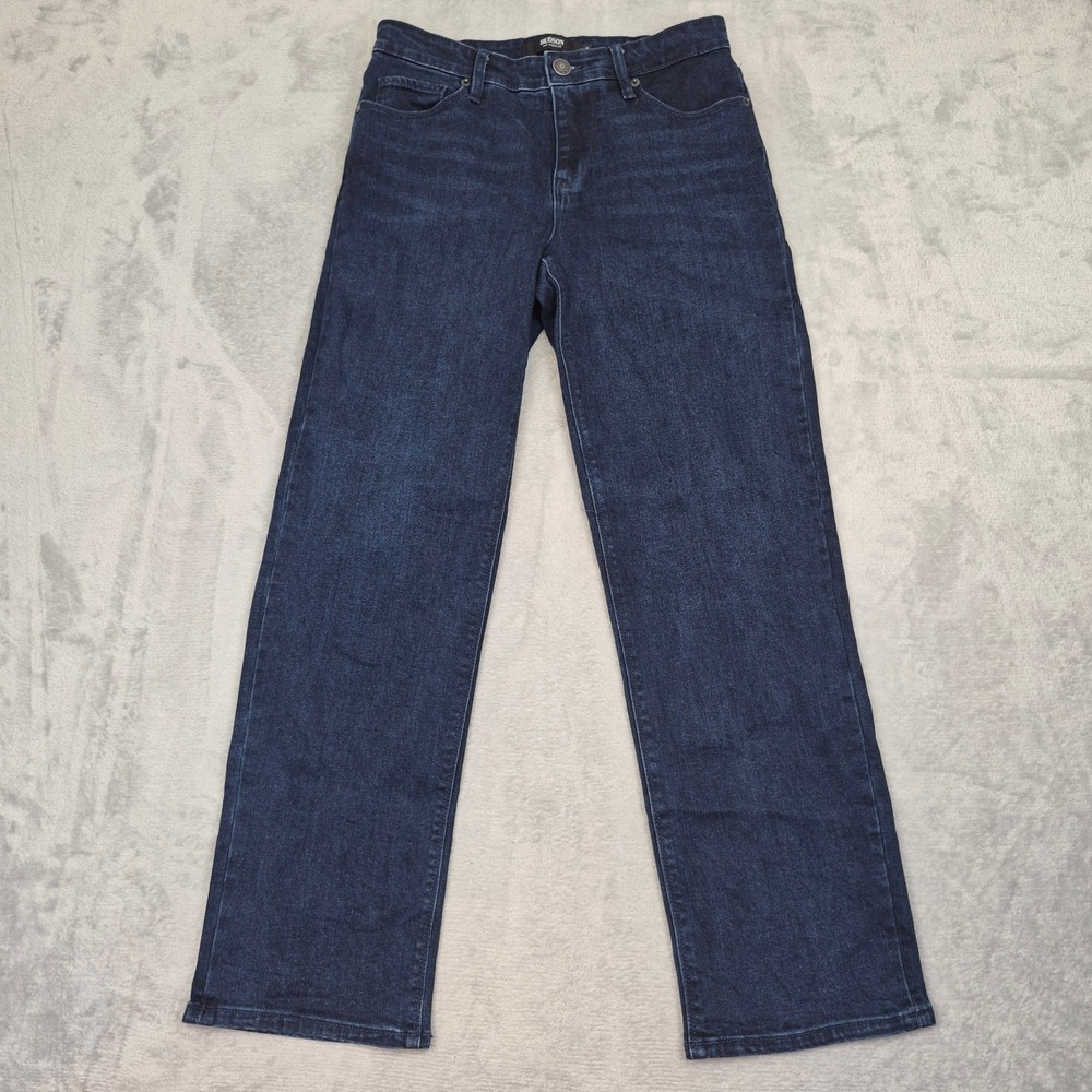 Hudson High Rise Straight Leg Womens Dark Wash H0325-01 Size 6 (29) Stretch - Picture 2 of 11